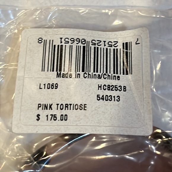 Nwt coach pink tortoise sunglasses - Picture 11 of 11
